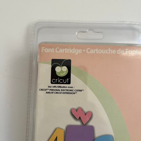 Provo Craft Cricut ABC Cuttin' It Up Font Cartridge Alphabet 29-0288 NEW SEALED - Picture 3 of 4